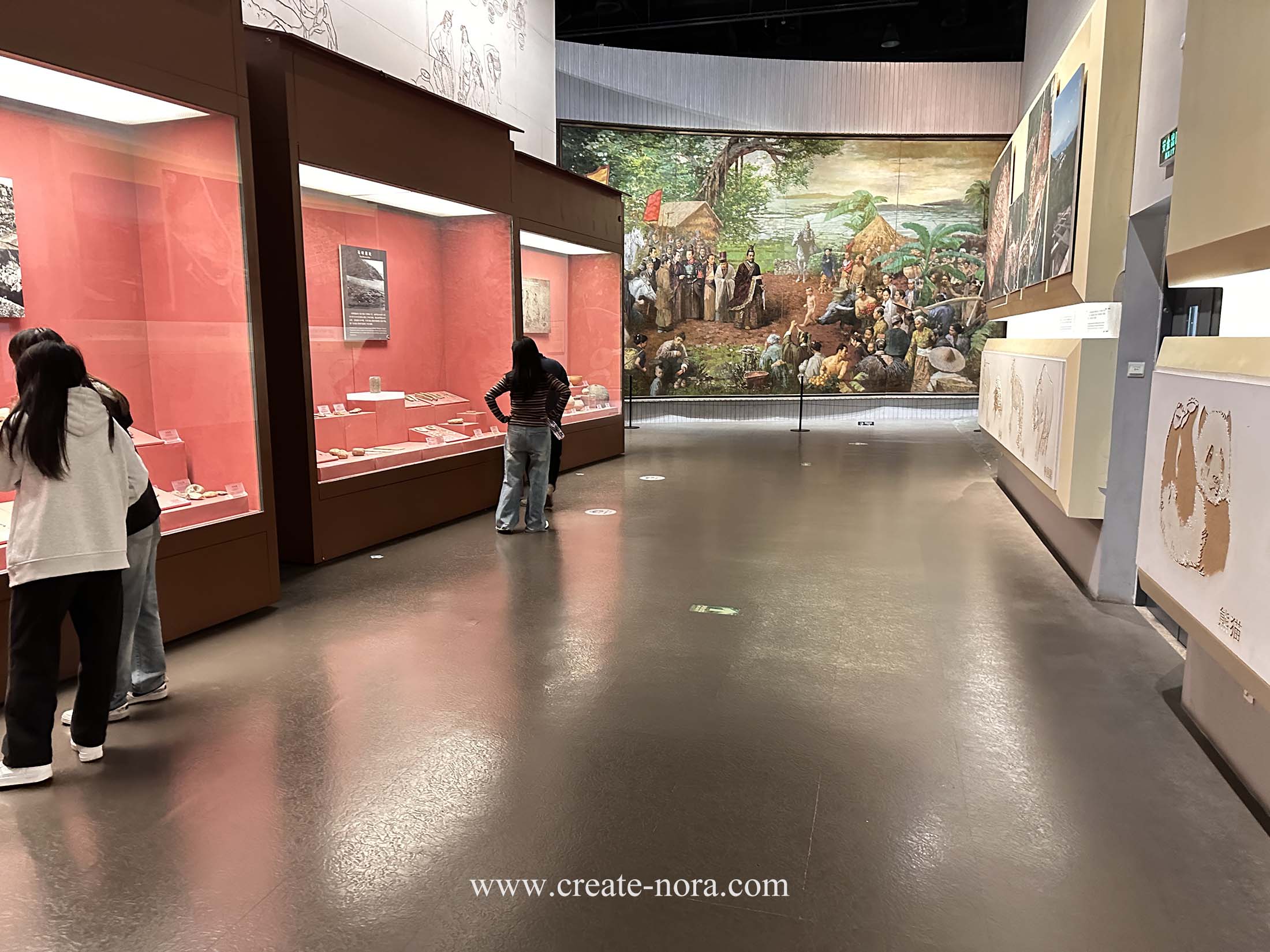 the photo of nora rubber flooring in Guangdong Museum 11